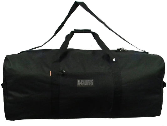 Extra Large Heavy Duty Duffel Bag – Multi-Purpose Travel, Sports & Gym Gear Bag, Water-Resistant with Adjustable Strap