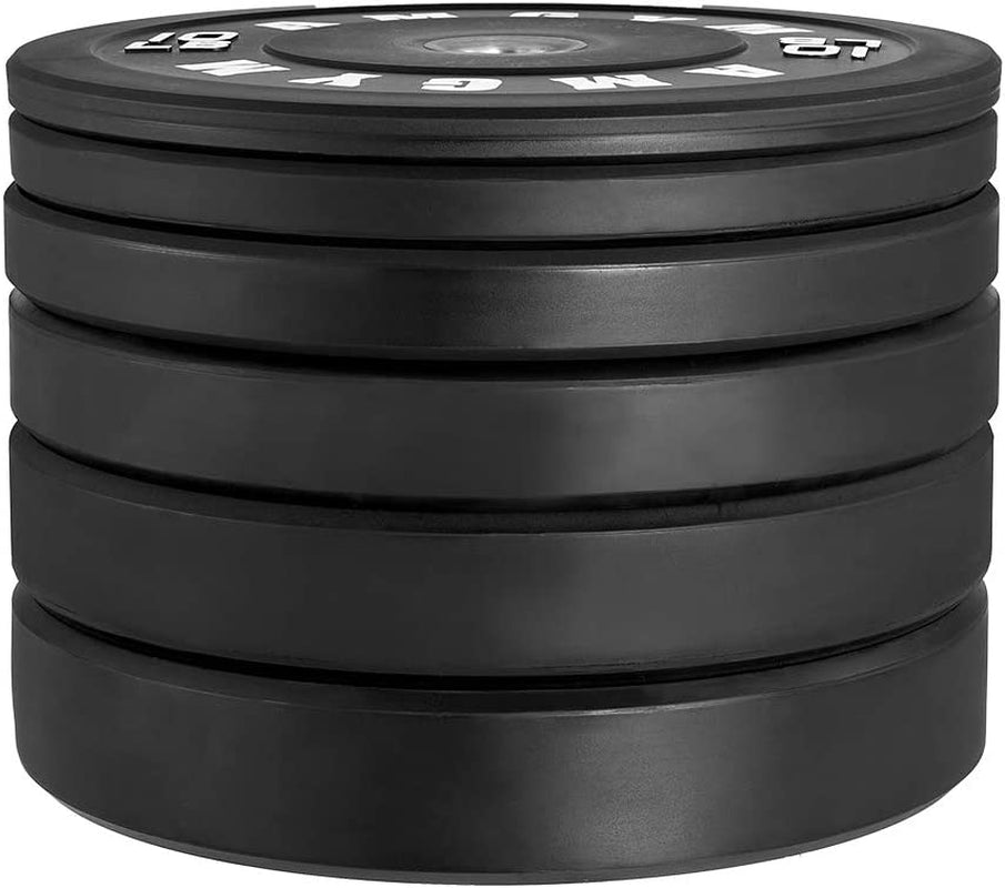 LB Bumper Plates – Olympic Weight Plates with Steel Insert, Durable & High-Performance for Strength Training