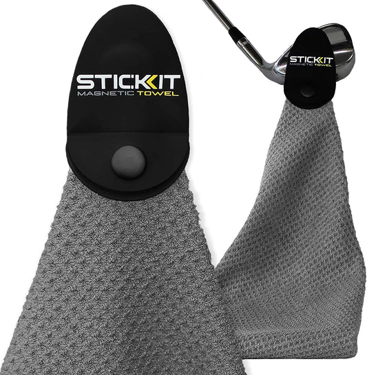 STICKIT Magnetic Towel – Premium Microfiber Towel with Powerful Magnet for Quick Access and Superior Cleaning