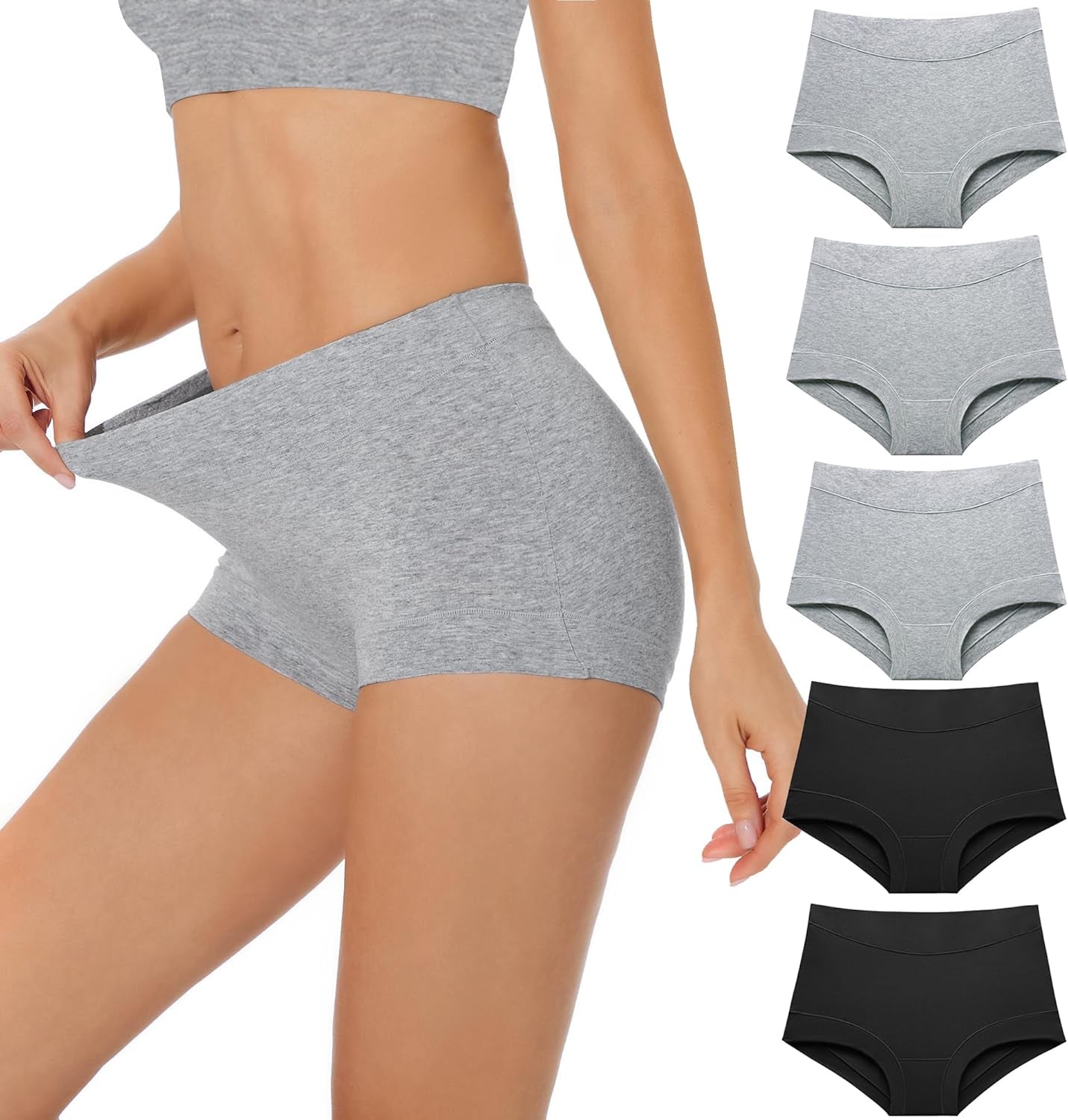 Women's Cotton Boyshorts – Comfortable & Breathable Boxer-Style Underwear