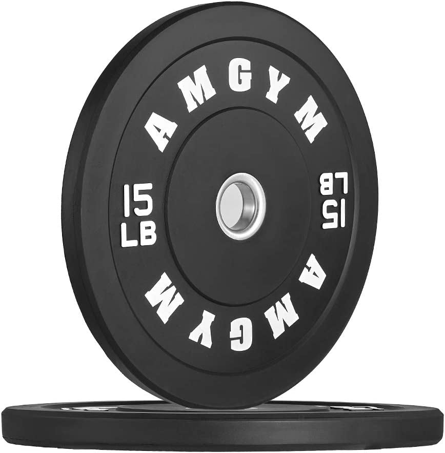 LB Bumper Plates – Olympic Weight Plates with Steel Insert, Durable & High-Performance for Strength Training