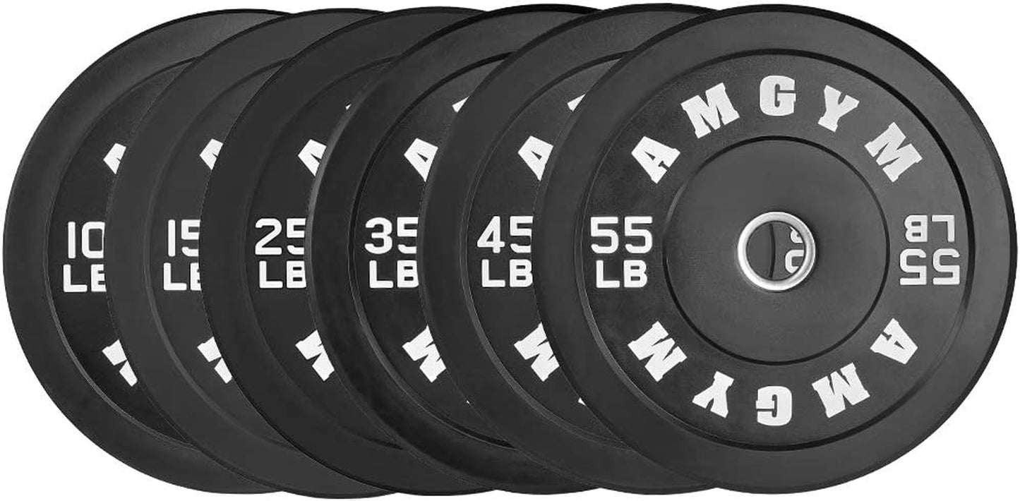 LB Bumper Plates – Olympic Weight Plates with Steel Insert, Durable & High-Performance for Strength Training